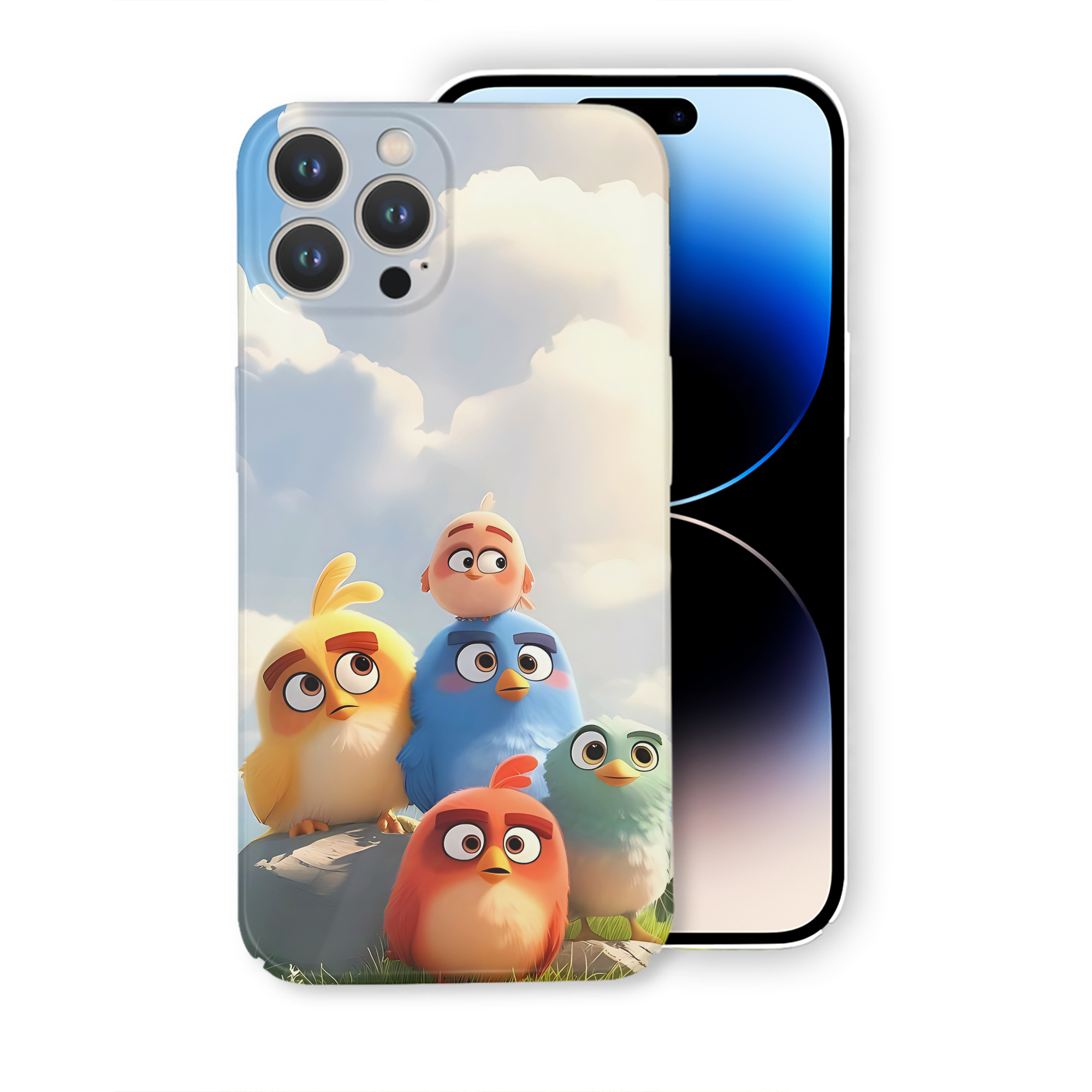（画像用） Angry Birds アングリーバード 【iPhone 14シリーズ対応】ハードケース